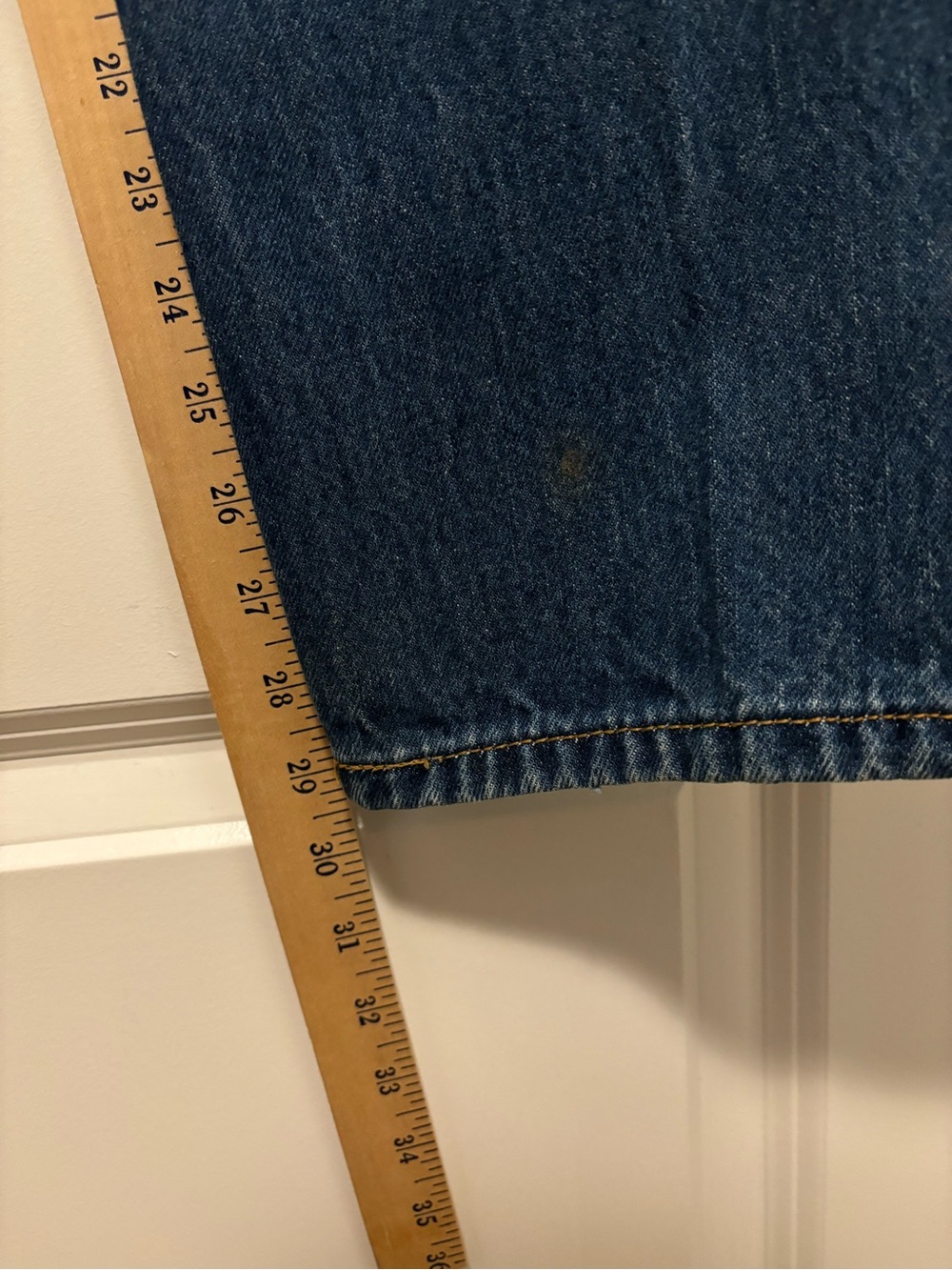 Levi's 501 Men's Blue Relaxed Straight Jeans - Picture 10 of 11